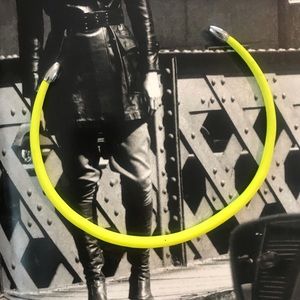 Cuff Choker Necklace, Neon